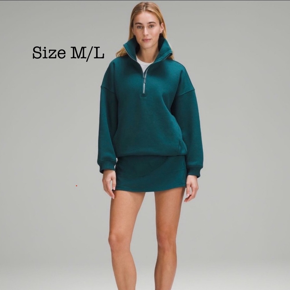 Lululemon Thick Fleece Half Zip - Size M/L